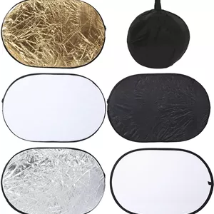 رفلکتور عکاسی مدل 5in1 ابعاد 60x90 سانتی‌متر