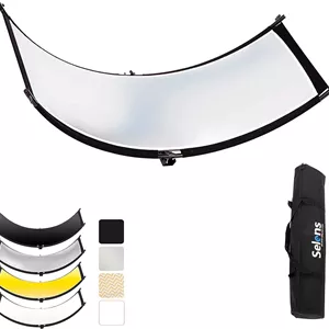 رفلکتور منحنی Selens مدل Clamshell سایز 24x70 اینچ