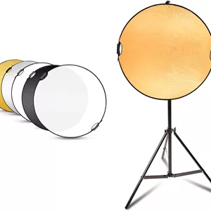 کیت رفلکتور و پایه عکاسی Selens مدل 5-in-1 سایز 32 اینچ