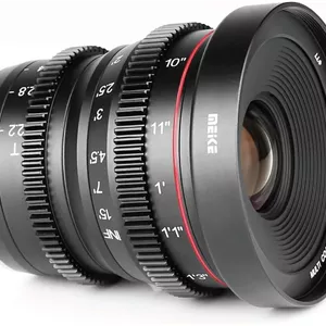 لنز سینمایی پرایم 25 میلی‌متری Meike با دیافراگم T2.2 و فوکوس دستی برای دوربین‌های Micro Four Thirds MFT M43