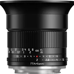 لنز دوربین 10mm F2 APS-C الترا واید TTArtisan سازگار با دوربین های Olympus و Panasonic با مانت MFT M4/3