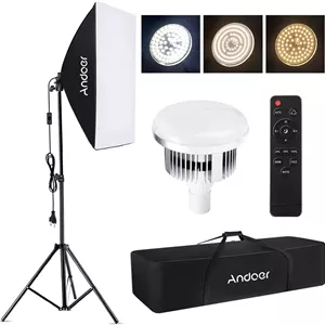 ست نورپردازی استودیویی DOOMUN مدل Softbox توان 85 وات