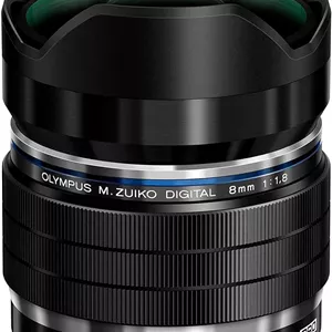 لنز چشم‌ماهی OM SYSTEM Olympus M.Zuiko Digital ED 8mm F1.8 PRO، برای دوربین‌های میکرو چهار سوم