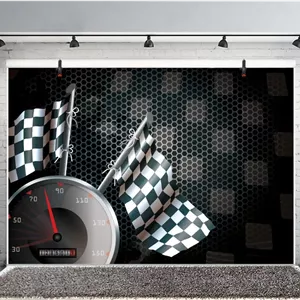 پس‌زمینه عکاسی Leyiyi مدل 6x4ft طرح مسابقه اتومبیل‌رانی
