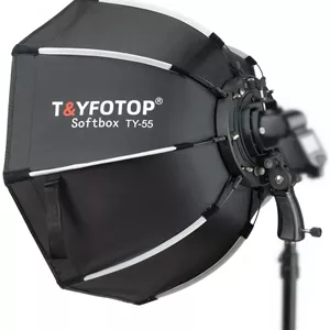 سافت‌باکس تی اند وای فوتوپ مدل Octagonal سایز 90 سانتی‌متر
