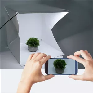 سافت‌باکس عکاسی مدل 40LED به همراه دو پس‌زمینه