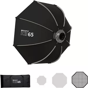سافت‌باکس اکتاگونال ترایوپو مدل K3-65 سایز 65 سانتی‌متر