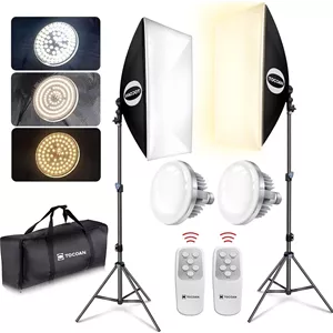 ست نورپردازی عکاسی مدل Softbox ابعاد 20×27 اینچ