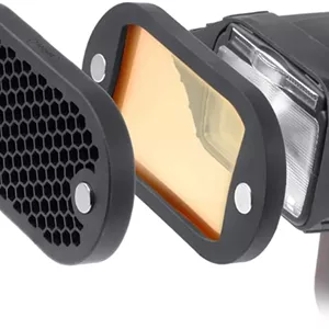 کیت سافت‌باکس و فیلتر فلاش مدل Compact Camera وزن 623 گرم