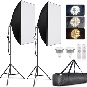 ست نورپردازی استودیویی SKADE مدل Softbox دو عددی