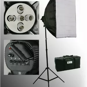 کیت نورپردازی سافت باکس استودیویی 1000 وات ePhoto مدل VL9026SONE