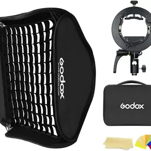 سافت باکس گودکس مدل 60x60 سانتی‌متر به همراه پایه S2
