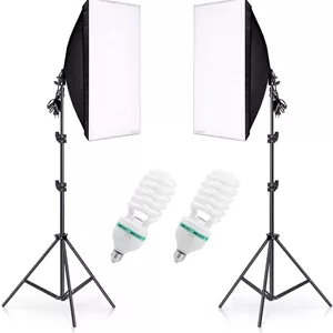 ست نورپردازی عکاسی eWINNER مدل Softbox توان 150 وات