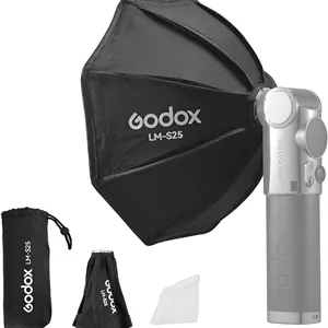 سافت باکس اکتا GODOX LM-S25 برای فلاش دوربین رترو Godox Lux Master