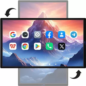 وایت برد هوشمند تعاملی دیجیتال 49 اینچی، وایت برد الکترونیکی با سیستم عامل اندروید و قابلیت Screen Mirroring، دارای حاشیه نویسی داخلی و پخش زنده، آماده لمس برای کلاس درس، دفتر کار و منزل (فقط برد)
