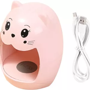 خشک کن ناخن LED کوچک، لامپ لاک ژل UV فانتزی طرح تخم مرغی، ابزار ناخن مدل 4