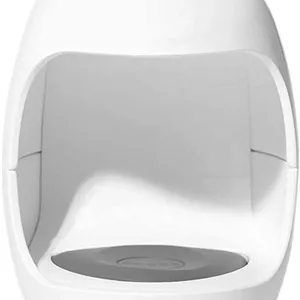 دستگاه خشک کن لاک ناخن مینی NEOCHY مدل 3 وات USB LED، ابزار مانیکور ناخن، طراحی تخم مرغی صورتی، نور خشک کننده سریع برای لاک ژل (رنگ: سفید)