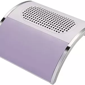 دستگاه جمع کننده گرد و غبار ناخن TISTIK 80W، مناسب برای مانیکور، فن مکنده گرد و غبار ناخن، ابزار جمع آوری گرد و غبار ناخن (رنگ: بنفش)