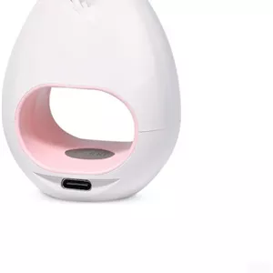 دستگاه خشک کن سریع لاک ژل ناخن VIZCO مدل مینی 16 وات LED با USB، طراحی تخم مرغی رز، مناسب برای یک انگشت، ابزار طراحی ناخن و لاک ژل همراه با USB