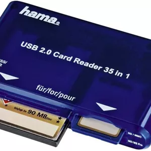 کارت خوان چند منظوره USB 2.0 هاما مدل