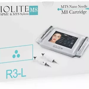کارتریج سوزن جایگزین دستگاه حرفه ای برونسون IOLITE M8 MTS & SPMU مدل R3-L، سیستم درمانی MTS، بسته 10 عددی 