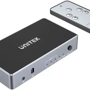 سوییچ HDMI یونیتک مدل V1111A سه به یک