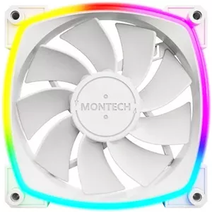 فن کیس معکوس Motech RX120 PWM aRGB، سایز 120 میلی‌متر، سرعت 1600 دور در دقیقه، جریان هوای 59 CFM، نوع بلبرینگ Rifle، کنترل هوشمند PWM 4 پین، تک عددی، سفید | RX-120-WHITE