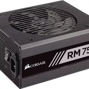 منبع تغذیه کامپیوتر کرسیر سری RMx مدل RM750x با توان 750 وات و گواهینامه 80 PLUS Gold و کابل کشی کاملاً ماژولار