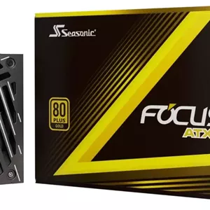 منبع تغذیه کاملا ماژولار Seasonic FOCUS GX ATX 3.1، توان 750 وات، راندمان 80 PLUS Gold، بلبرینگ دینامیکی سیال 135 میلی‌متری، فرم فاکتور ATX/EPS، مشکی | SRP-FGX751-A5A32SF