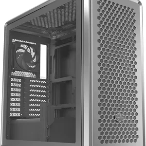کیس کامپیوتر کولر مستر مدل MasterFrame 600 رنگ نقره‌ای