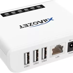 پرینت سرور بی‌سیم مدل LK300W با قابلیت اتصال ۳ دستگاه