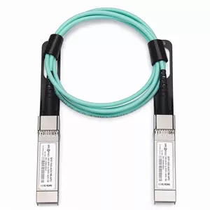 کابل فیبر نوری فعال سازگار با سیسکو SFP-10G-AOC1M، SFP  به SFP ، 10GBASE AOC، طول 1 متر