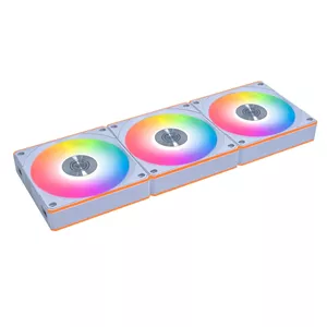 فن ARGB لیان لی UNL مدل SL-Infinity 120 - بسته سه تایی (غیر بی سیم) - آینه بی نهایت - طراحی زنجیره ای. جلوه های نورپردازی قابل تنظیم - اتصال یک کابل - همراه با کنترلر - مشکی - UF-SLIN120-3B
