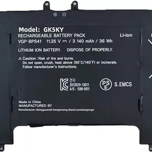 باتری لپ تاپ جایگزین 36wh VGP-BPS41 BPS41 برای سونی وایو فلیپ 13 SVF13N SVF13N13CXB SVF13N18SCB SVF13N17SCB SVF13NA1PT با عملکرد بالا