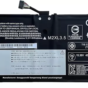 باتری لپ تاپ 71Wh L19C4PDC L19L4PDC L19M4PDC جایگزین برای لنوو Ideapad Yoga 7-14ITL5 7-15ITL5 سری 5B10Z26482 5B10Z26485 5B10Z26479 SB10Z26481 با عملکرد بالا