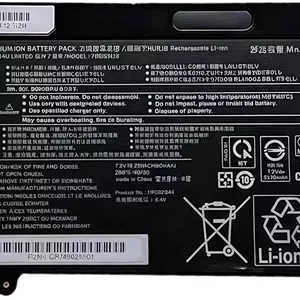 باتری لپ تاپ جایگزین 25Wh 9U13A1, CP749821-01, CP777632-01, FPB0343S, FPCBP544 برای FUJITSU Hign Performance U938, U939, UH-X Hign Performance