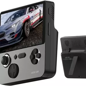 کنسول بازی رترو شارژی گرین لاین با صفحه نمایش 5 اینچی IPS، 10 ساعت زمان بازی، خروجی HDMI، آرکید جیبی قابل حمل که از هزاران بازی PS1، آرکید پشتیبانی می کند، با پشتیبانی از کارت TF تا 256 گیگابایت