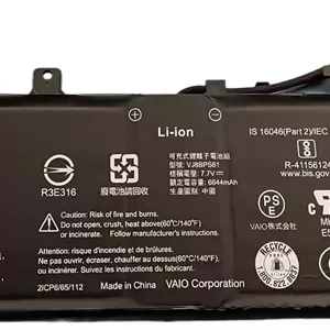 باتری لپ تاپ 51Wh VJ8BPS61 جایگزین برای Sony VAIO F14, F16, VJF141, VJF14190111L, VJF14190211N, VJF14190311W, VJF14190411L، با عملکرد بالا