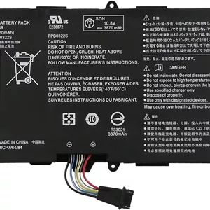 باتری لپ تاپ 46Wh FPCBP448 جایگزین Fujitsu Stylistic Q736 Q737 Q775 Series FPB0322S 3ICP7/64/84 Series [10.8V 4250mAh] با عملکرد بالا