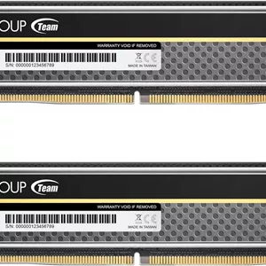 تیم گروپ Elite Plus DDR5 16GB (2x8GB) 4800MHz PC5-38400 CL40 Unbuffered Non-ECC 1.1V UDIMM 288 پین ماژول حافظه رم دسکتاپ (مشکی) - TPBD516G4800HC40DC01