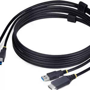کابل KVM استار‌تک مدل HDMI and USB طول 1.8 متر