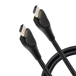 کابل HDMI 4K فیلیپس، 1.8 متری، 1080p 120Hz 4K 60Hz، HDMI 2.0 10.2Gbps اترنت، سرهای اتصال EZ Grip، اتصالات طلایی، برای تلویزیون، مانیتور، لپ تاپ، PS4، PS5، Xbox One X S، SWV3220B/27