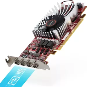 کارت گرافیک ویژن‌تک AMD Radeon RX 550 - حافظه 4 گیگابایت GDDR5 - اندازه کامل