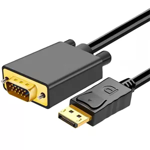 کابل تبدیل DisplayPort به VGA مدل 6FT طول 1.8 متر