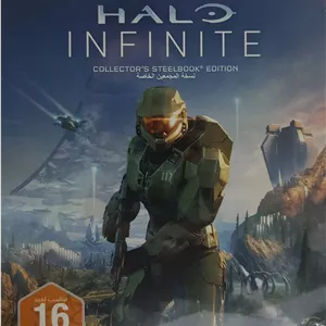 بازی Microsoft Halo Infinite برای Xbox Series X / Xbox One، نسخه کلکسیونی Steel Book، چند نفره، بازی بین نسلی و بین پلتفرمی، مناسب برای سنین 16 سال به بالا | 48100022