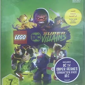 بازی LEGO DC Super-Villains PAL از Warner Bros برای Xbox One به همراه زیرنویس عربی، شامل بسته الحاقی DC TV Super Heroes Character Pack، اکشن، ماجراجویی | XB1PLEGODCSV