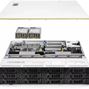سرور دل مدل PowerEdge R730xd ظرفیت 192 گیگابایت رم