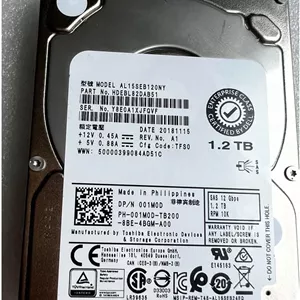 هارد دیسک سرور 1.2 ترابایتی Dell AL15SEB120NY HDEBL82DAB51 001M0D 01M0D SAS 12G