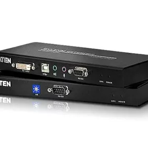 اکستندر KVM تک لینک ATEN DVI مدل CE600-A7-G، DVI، USB