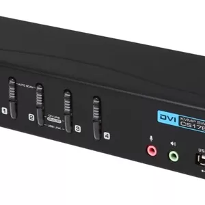 آتن KVM مدل CS1784A با پورت DVI دوگانه و 4 پورت